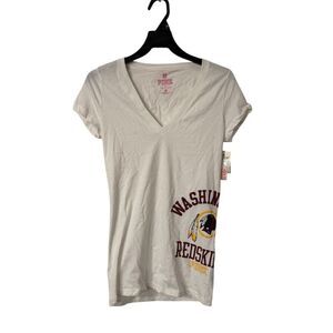 Washington Redskins Vintage Victoria's Secret PINK Women's T-Shirt White Size M